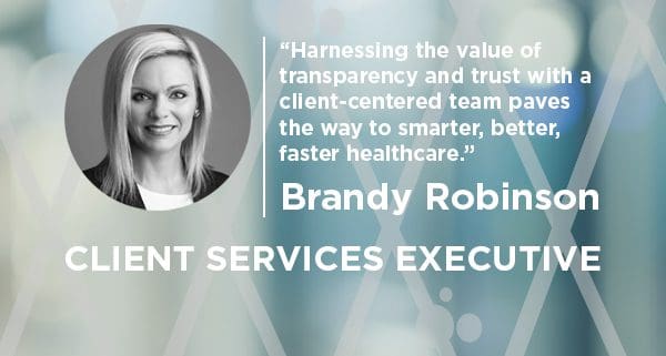 Brandy Robinson, Client Services Executive