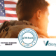 American Flag and military personal - Wounded warrior Project - Valenz communities - Connect - Valenz Health logo
