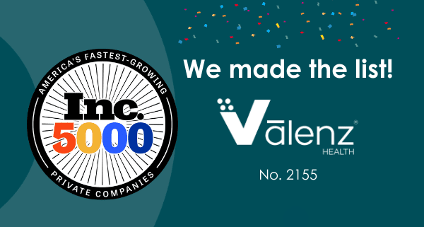 Valenz Health and Inc. 500 logo graphic