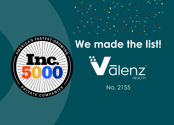 Valenz Health and Inc. 500 logo graphic