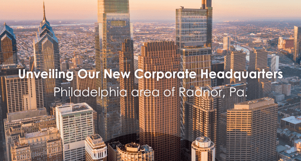 Philadelphia skyline with Valenz Health logo