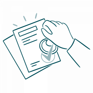 Approving document